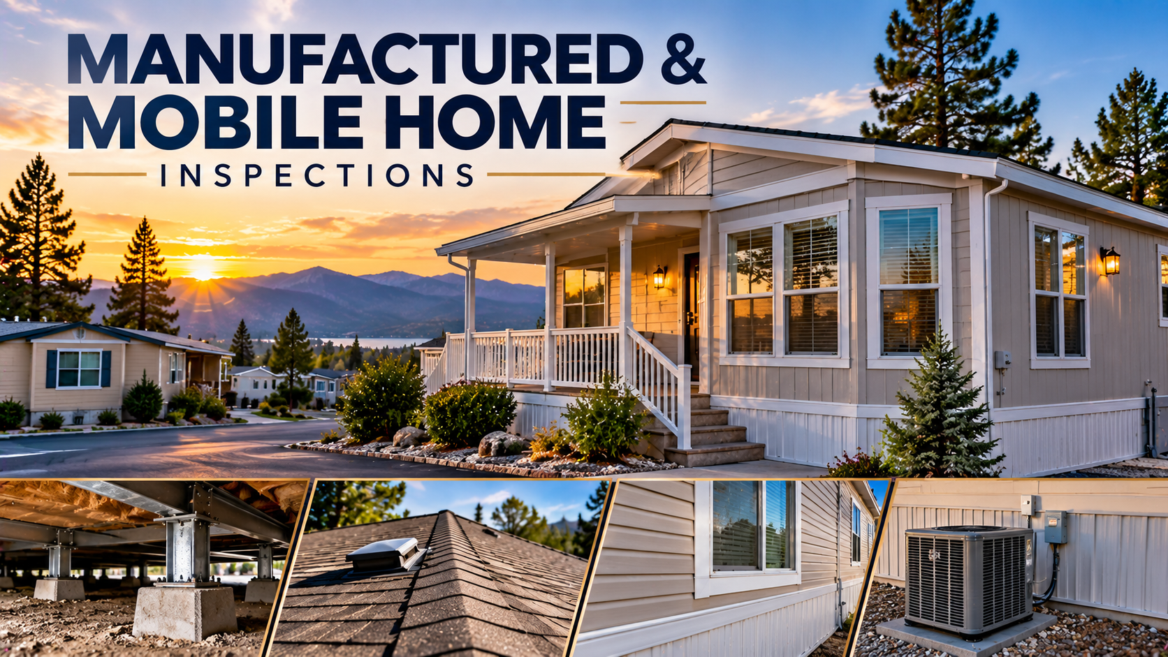 Manufactured and mobile home inspection in Southern California